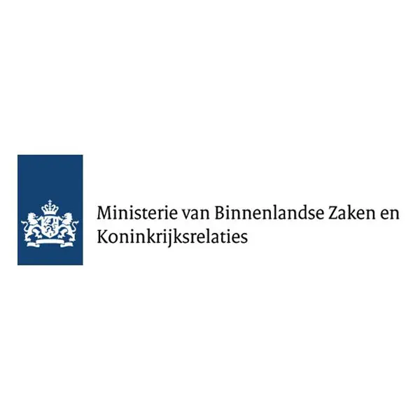 Logo Ministerie van Binnenlandse Zaken en Koninkrijksrelaties